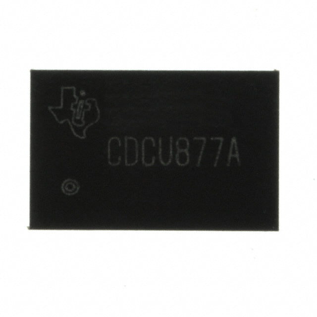 CDCU877AZQLT TI Clock Buffer | 52-BGAMICROSTARJUNIOR（7X4.5） | 1.8V, 800MHz