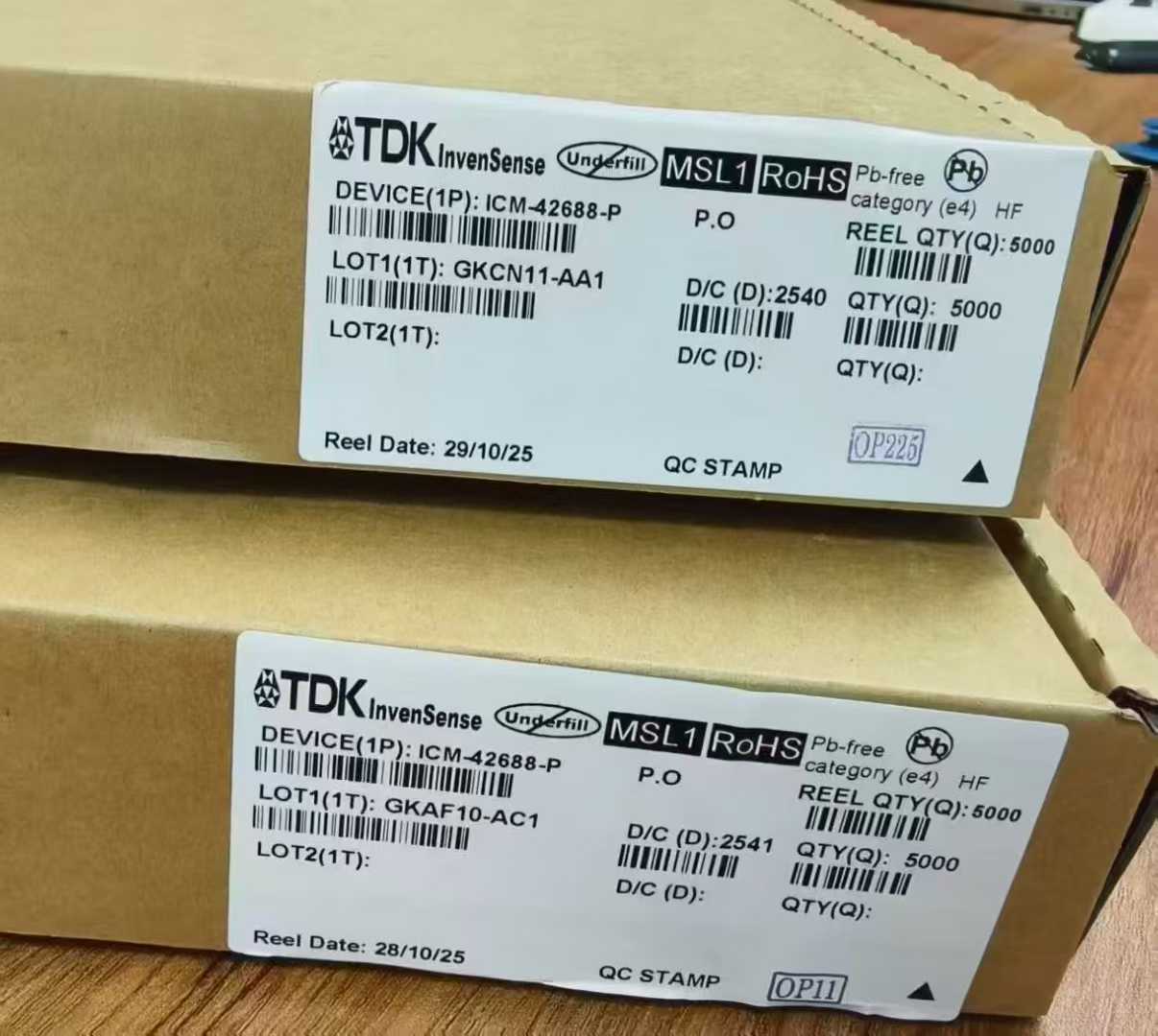 ICM-42688-P 6轴IMU惯性测量单元 高精度低功耗陀螺仪加速度计 TDK InvenSense | 6-Axis IMU High-Precision Low-Power Gyroscope Accelerometer