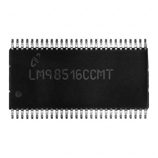 LM98516CCMTX/NOPB TI CCD/CIS Signal Processor | 56-TSSOP | 16-Channel, 14-Bit