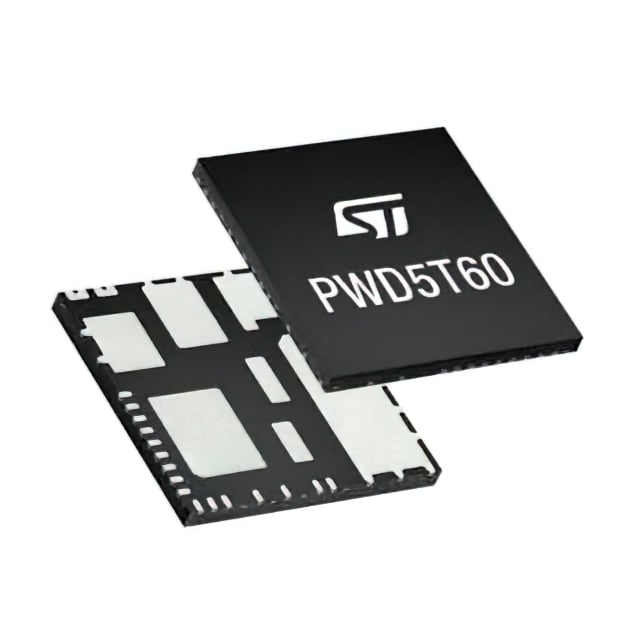 PWD5T60TR ST Power Driver IC | 36-VFQFPN (12x12) | 5A, 600V
