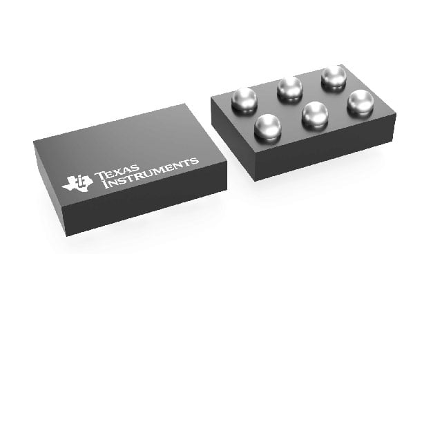 TPS22950LYBHR TI Power Switch | 6-DSBGA (1.11X0.71) | 5.5V, 2A, 60mΩ