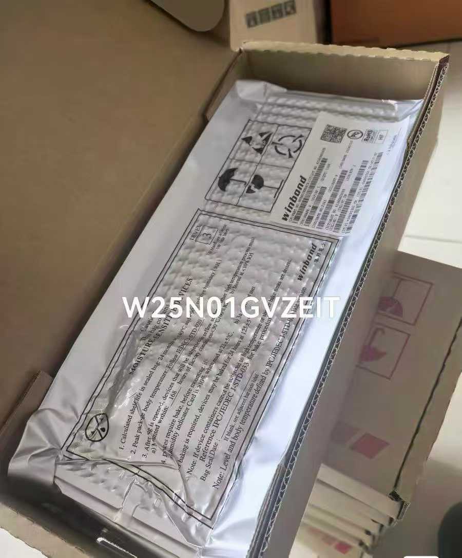 W25NO1GVZEIT 1Gb NOR Flash存储芯片 SPI接口 Winbond华邦 | 1Gb NOR Flash Memory SPI Serial Flash